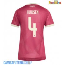 Camisa de time de futebol Real Madrid Dean Huijsen #4 Replicas 3º Equipamento Feminina 2026-27 Manga Curta